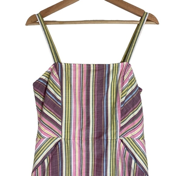 Express Striped Cotton Mini Dress NWT - Picture 2 of 7